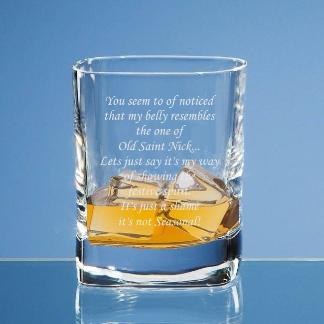 Personalised Whiskey Tumbler