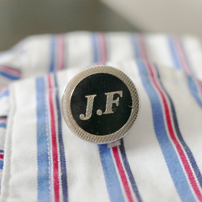 Personalised Brides Father Cufflinks - Image 3