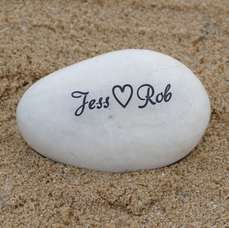 Couple's Name Pebble - Image 2