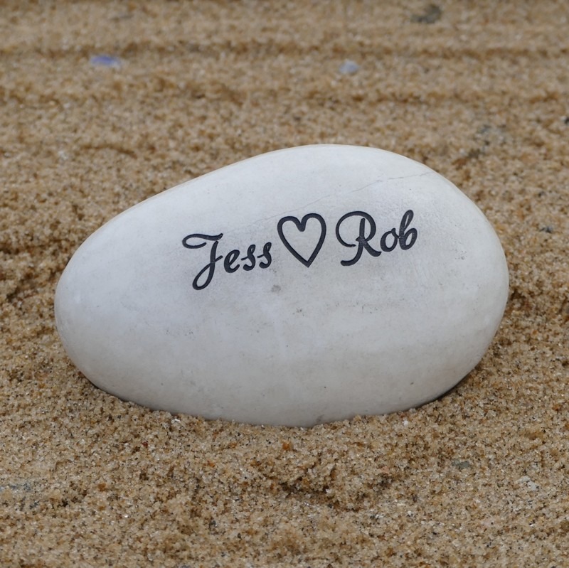 Couple's Name Pebble - Image 5
