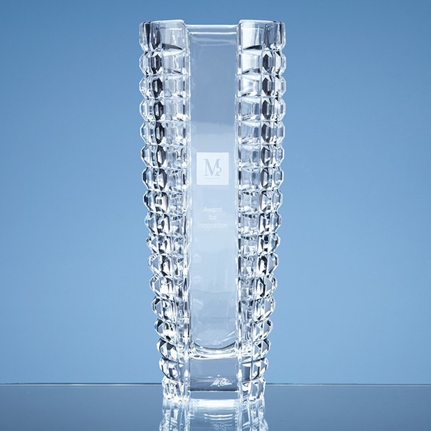 Mario Cioni Lead Crystal Luxe Vase