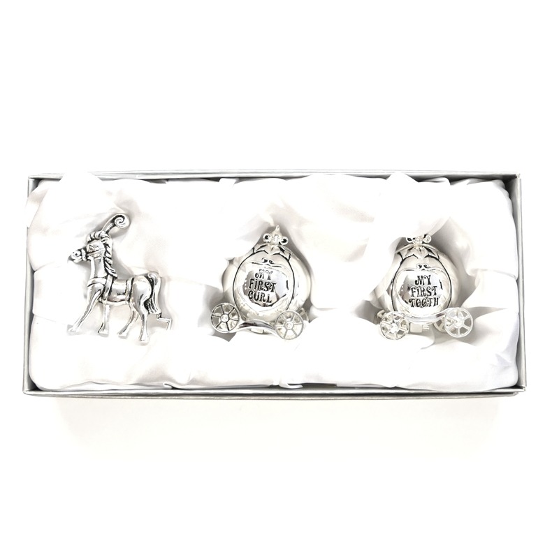 Horse and Carraige First Tooth and Curl Set - Image 2