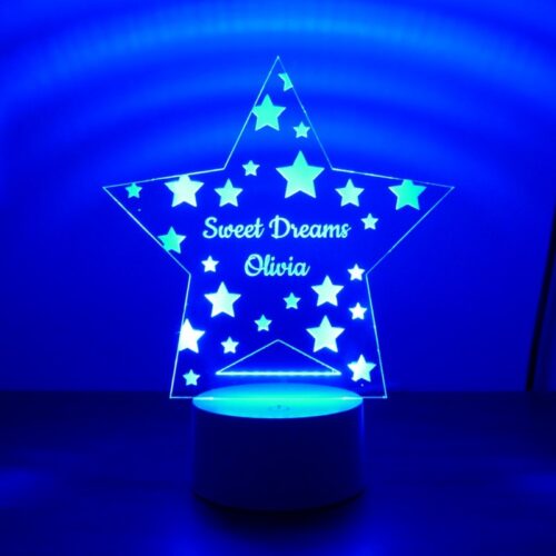 Childrens Star Night Light