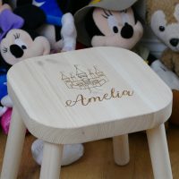 Personalised childrens stool