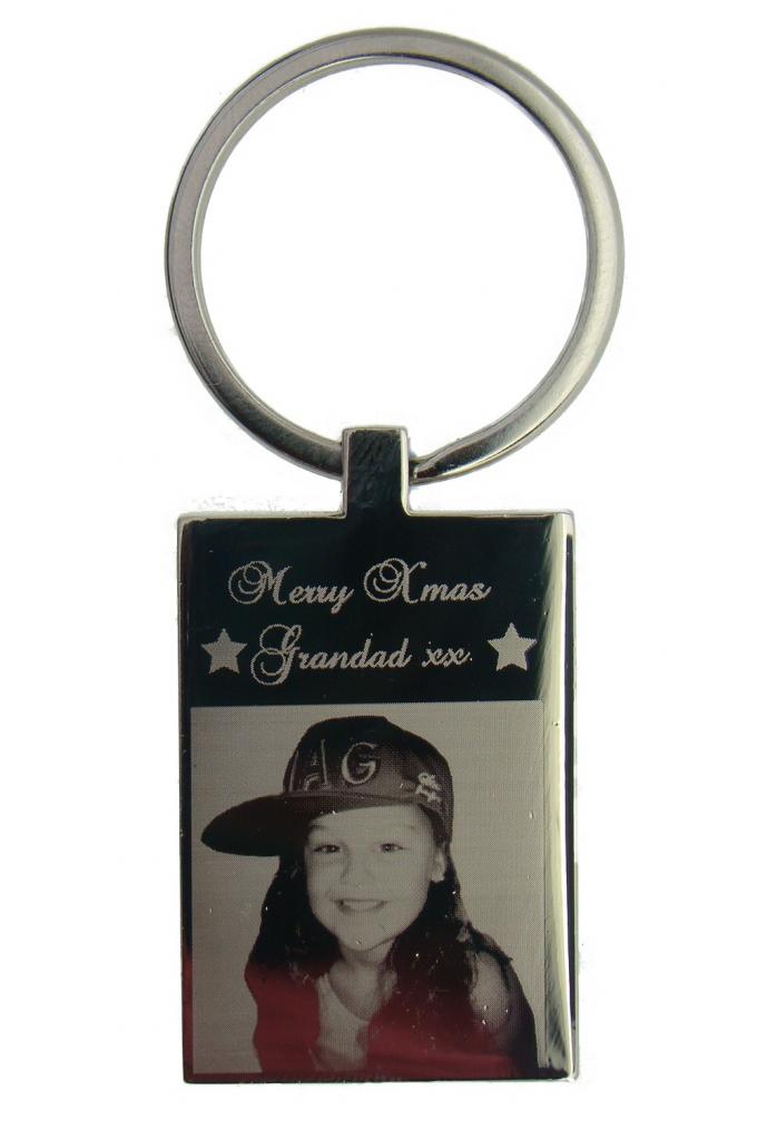 Photo Engraved Keyring | Photo Keyring - Image 2