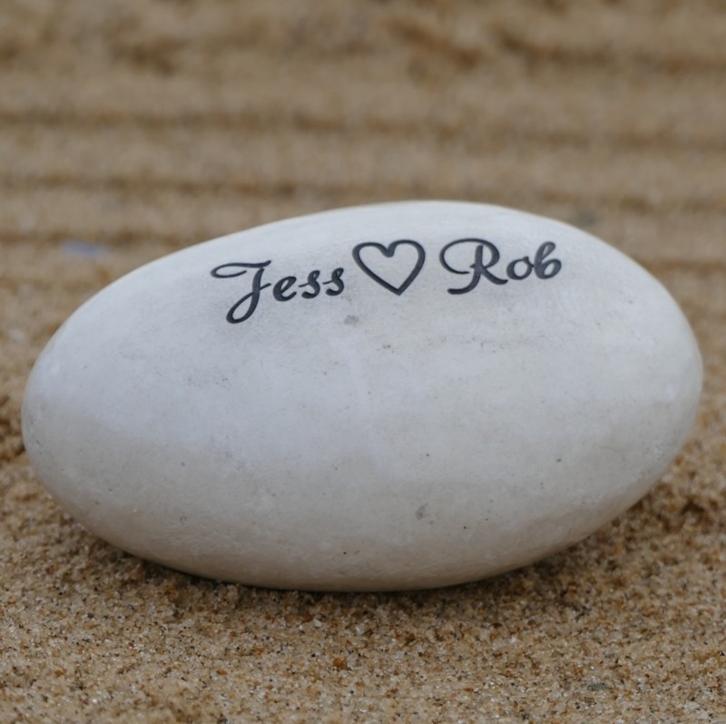 Couple's Name Pebble - Image 4
