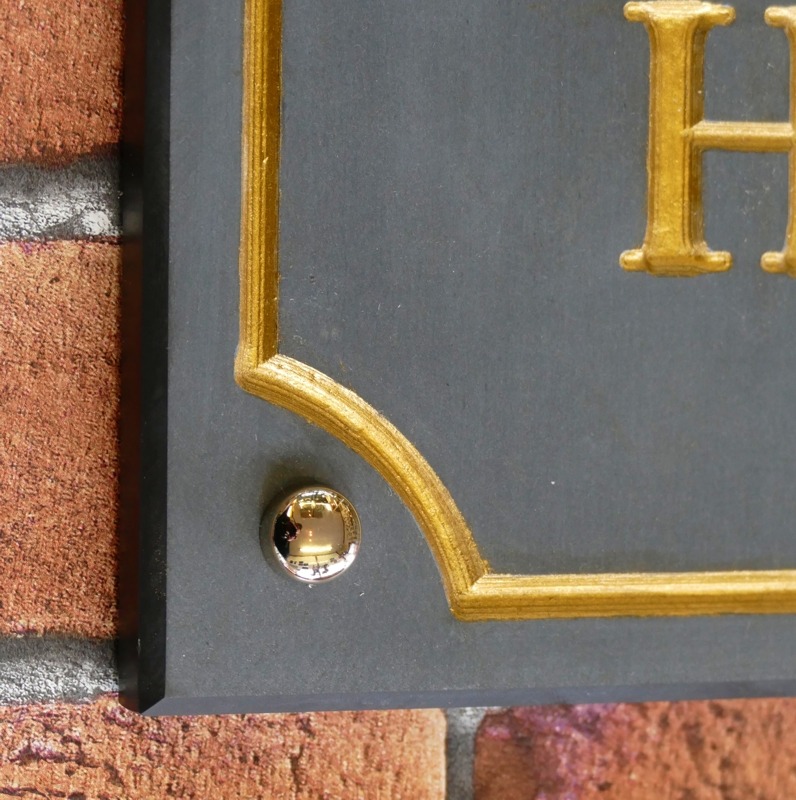 Slate House Number 254mm x 203mm - Image 2
