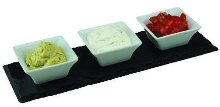 Slate meze set