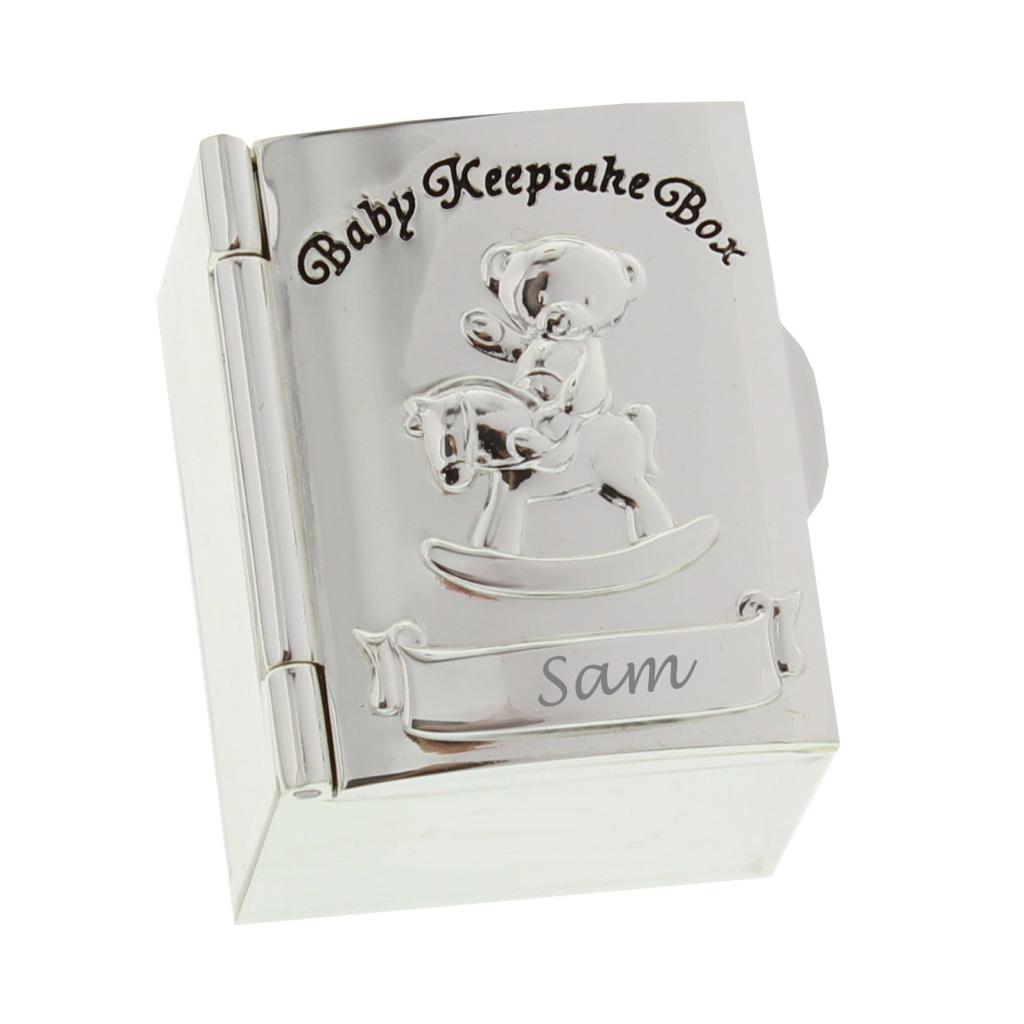 Tooth and Curl Christeneing Keepsake Box