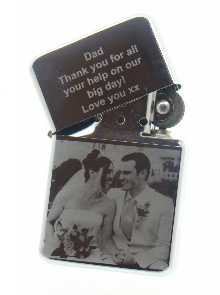 Photo Engraved Zippo Style Lighter | Photo Lighter - Image 2