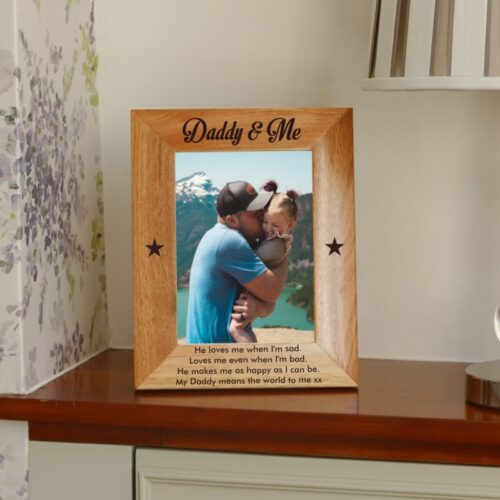 Personalised Daddy Photo Frame